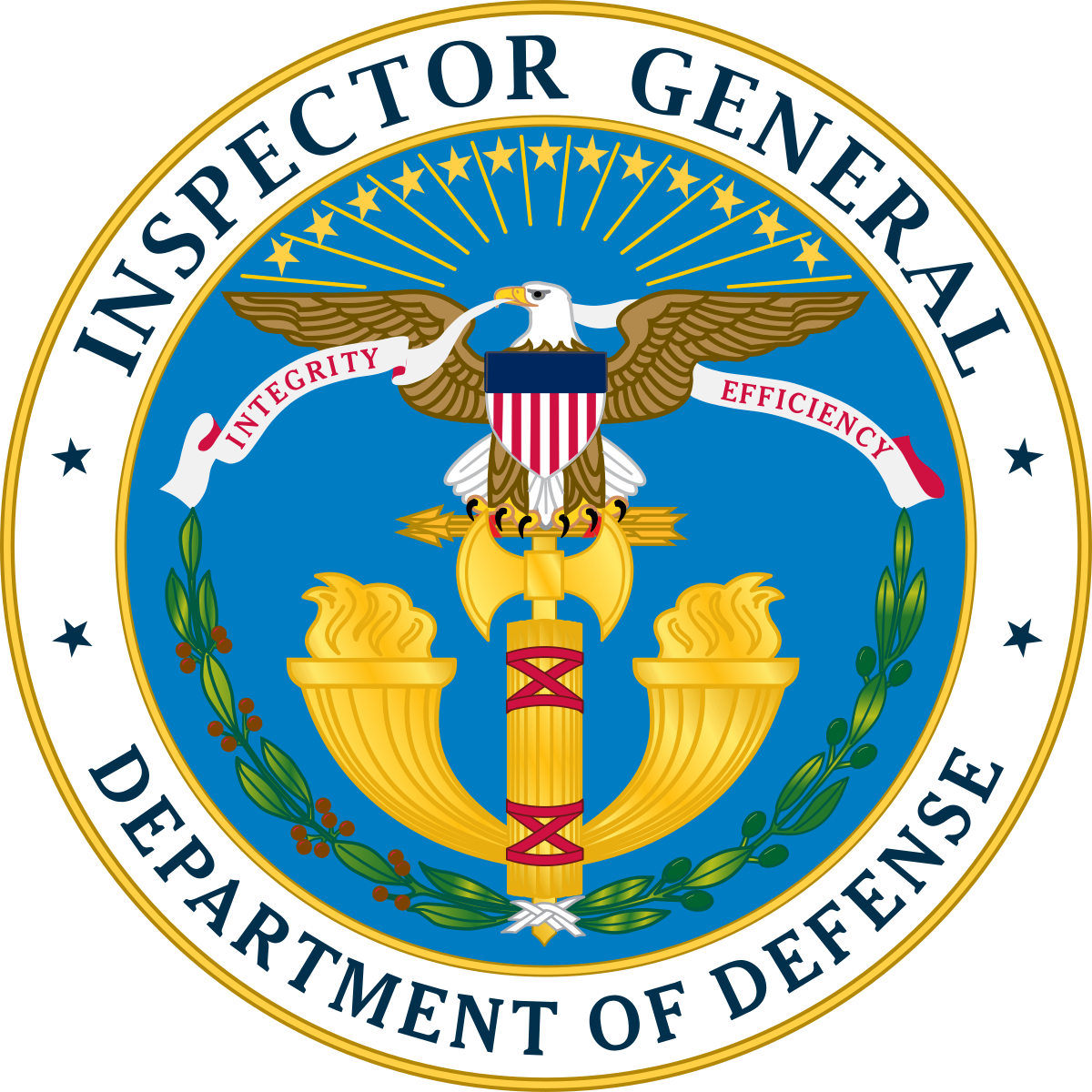 Seal of Inspector General: U.S. Department of Defense